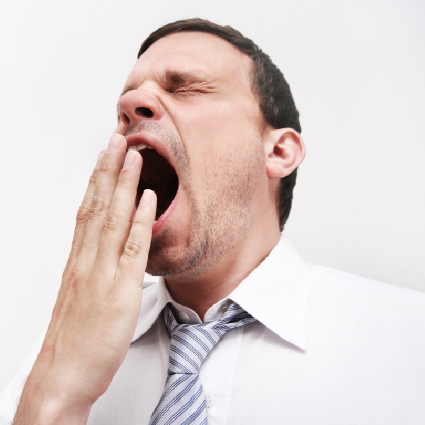 Verb - to yawn